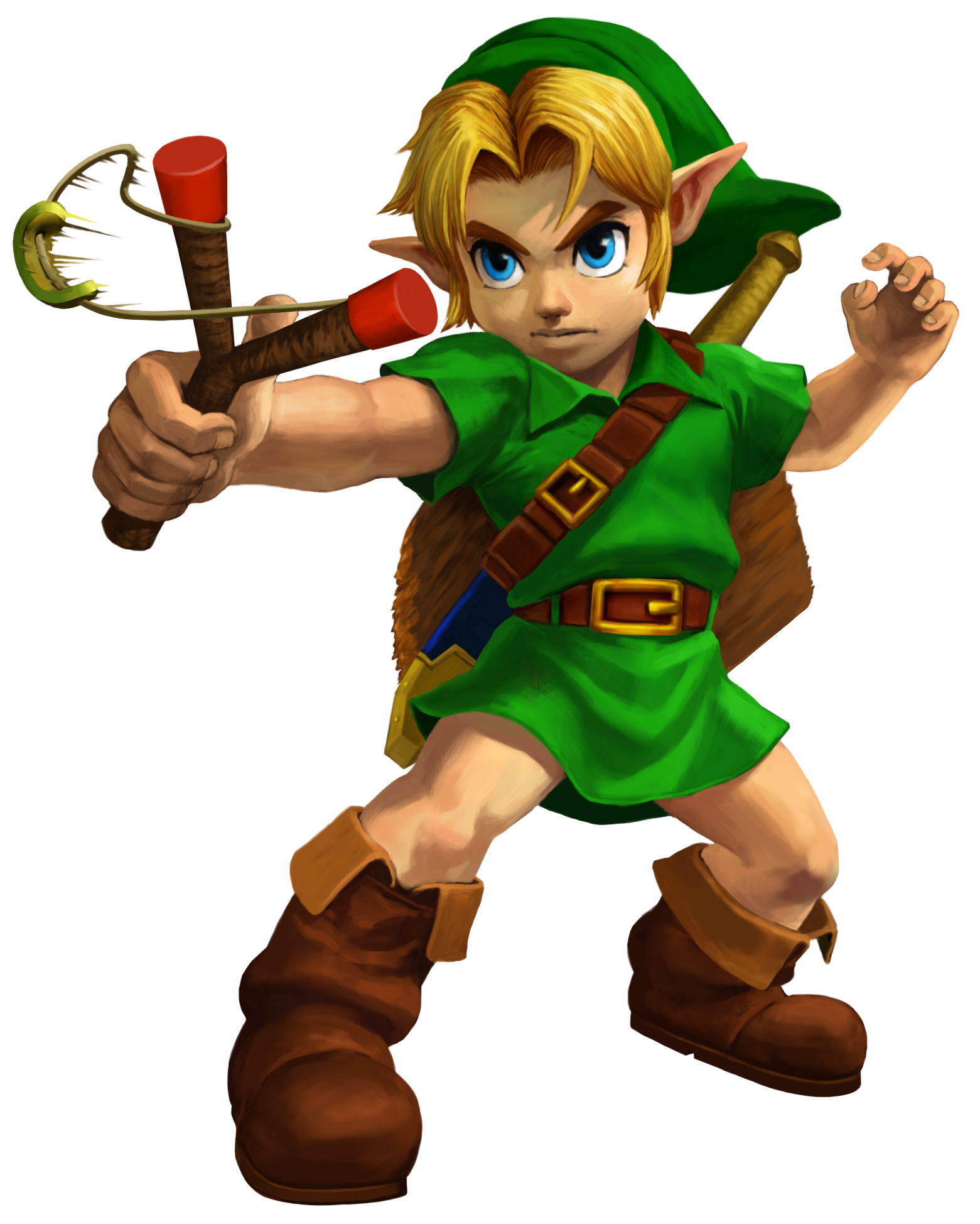 The legend of Zelda: Ocarina of Time render