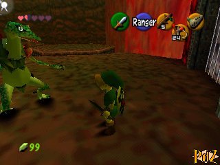 Ocarina of Time walkthrough - Dodongo's Cavern - Zelda's Palace