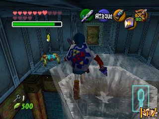 ocarina of time water temple map