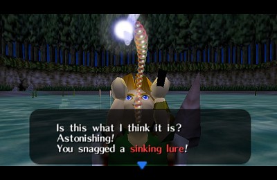 How To Get The Sinking Lure  Zelda Ocarina Of Time Shorts #32 