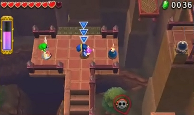 The Legend of Zelda - Triforce Heroes - Bomb Storage! ONLINE (3